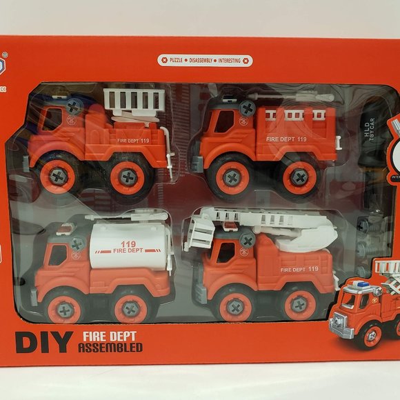 New DIY Rescue Truck Set - Picture 1 of 14